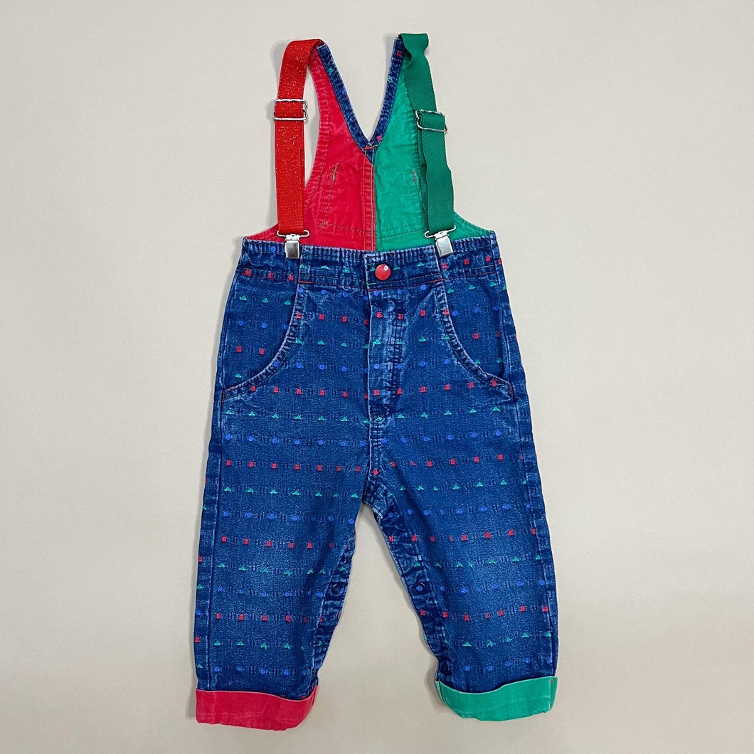 Vintage Oshkosh Suspender Overalls