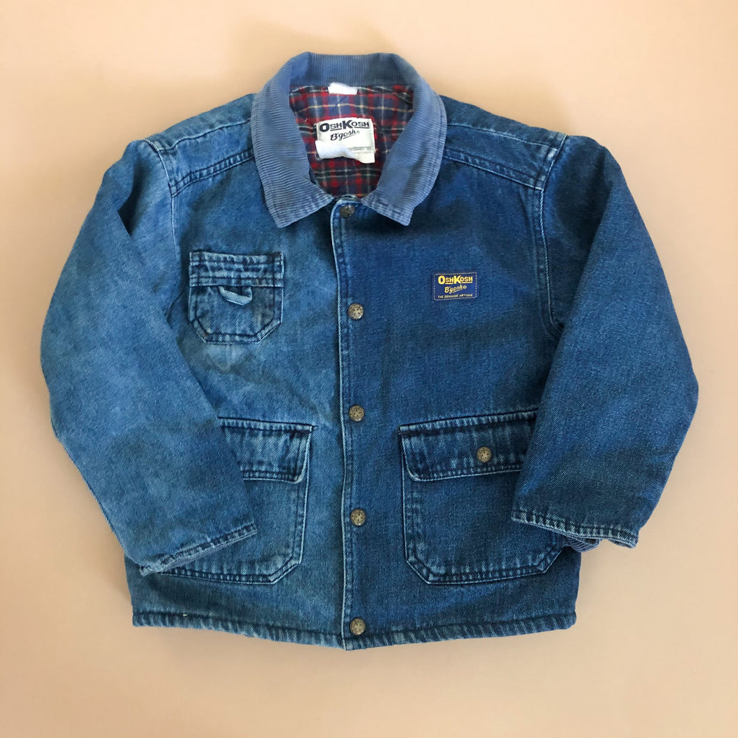 Vintage Oshkosh Lined Chore Jacket Sz5/6