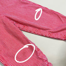 Vintage Oshkosh Red Striped Overalls