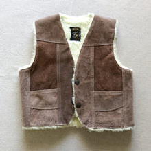 Vintage Suede & Sherpa Vest 4Yrs