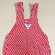Vintage Oshkosh Red Striped Overalls